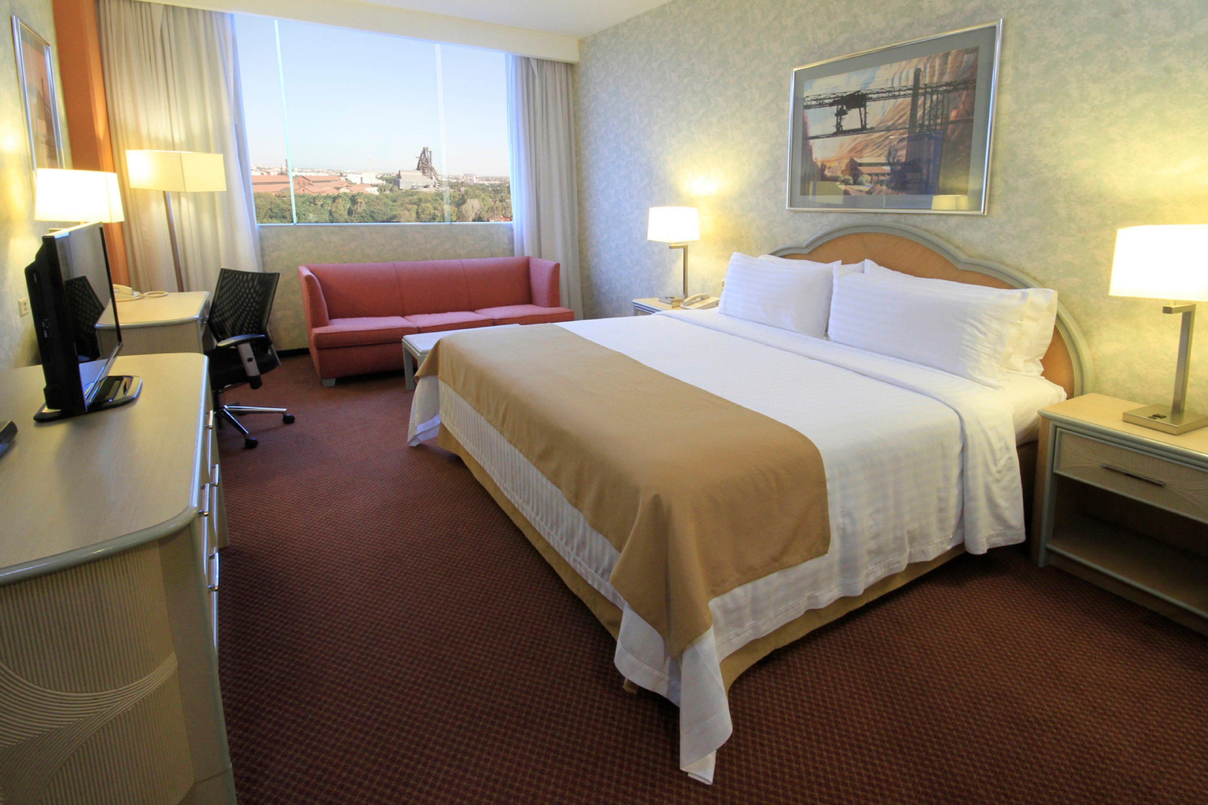 Holiday Inn Monterrey-Parque Fundidora By Ihg Buitenkant foto A room at the hotel
